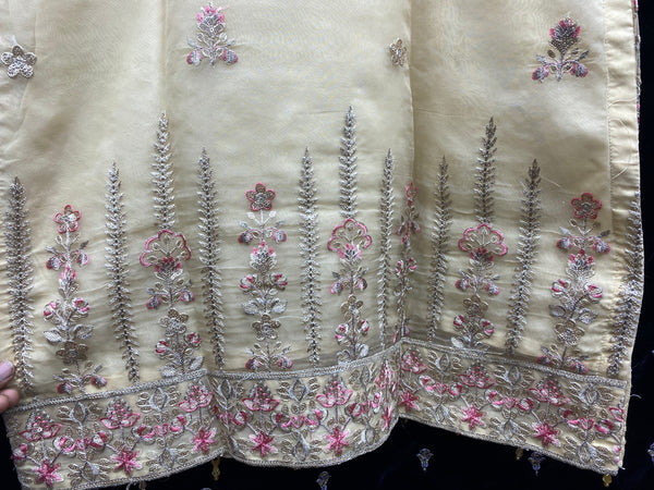 JUSTUJU ORGANZA STITCHED D-03