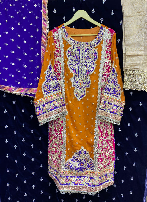 KARMA HEAVY STITCHED 24 3 PC STITCHEDD-07