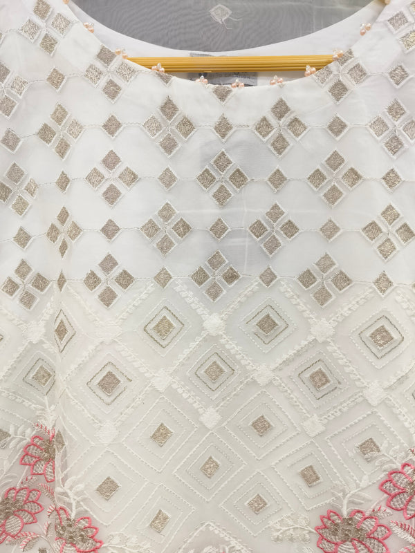 JUSTUJU ORGANZA STITCHED