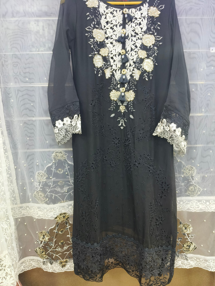 ZOYA AHMAD CHIFFON STITCHED D-01