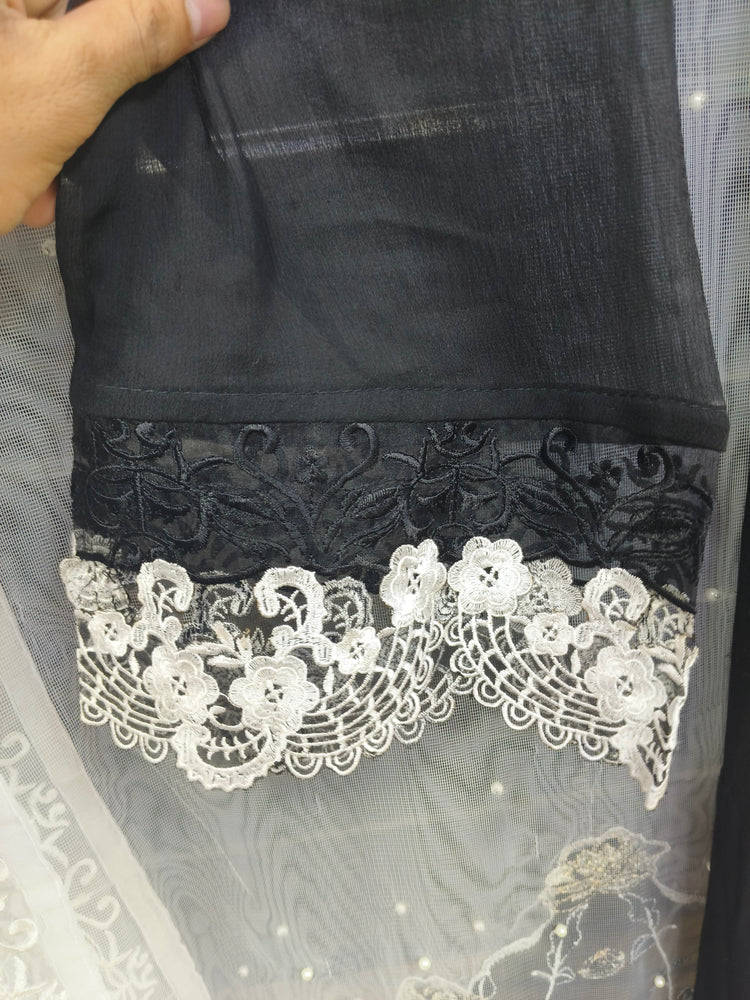 ZOYA AHMAD CHIFFON STITCHED D-01