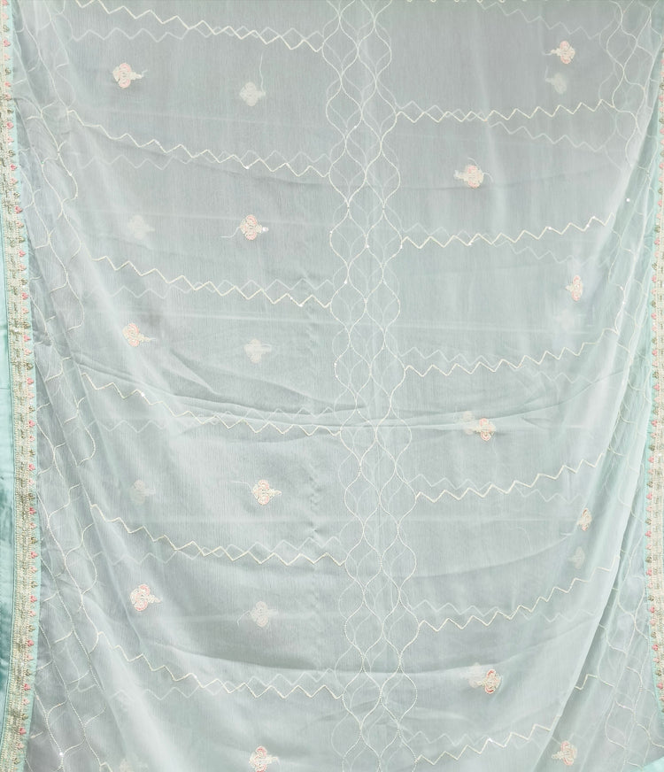 ZOYA AHMAD GUZEL CHIFFON STITCHED - D04