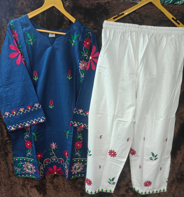 ZOYA AHMED LUXURY CORD SETS D -04