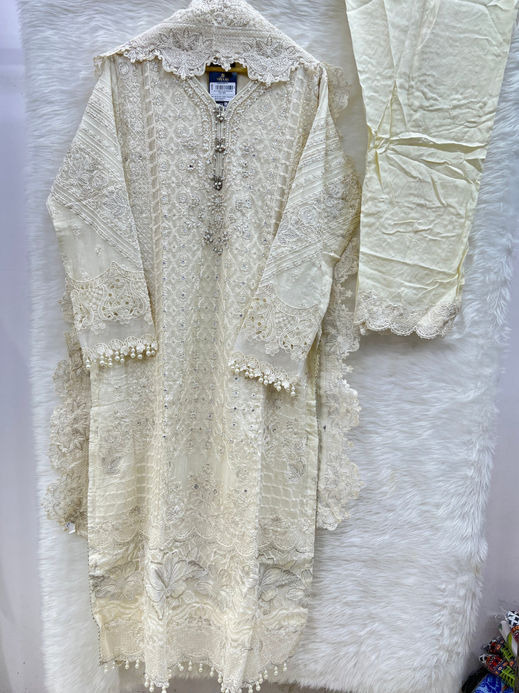 NIKHAAR BY ZOYA AHMED HANDWORK | D-3438