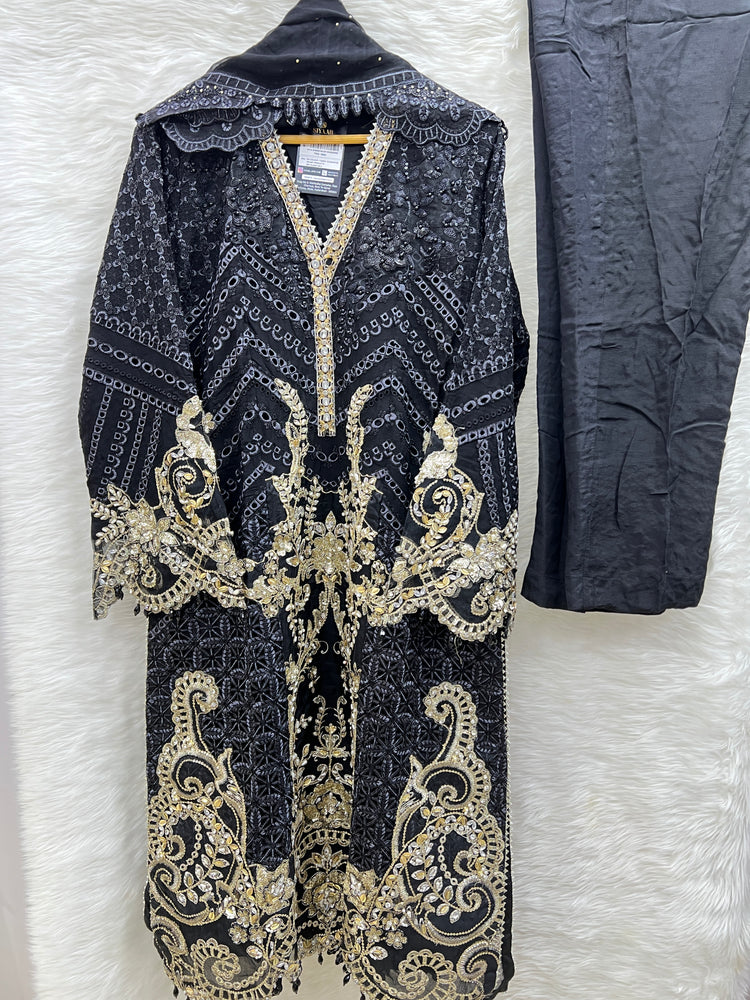 NIKHAAR BY ZOYA AHMED HANDWORK | D-3540