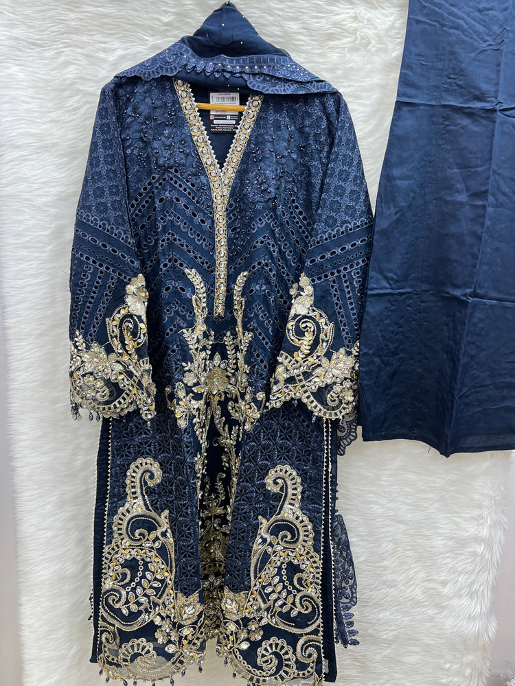 NIKHAAR BY ZOYA AHMED HANDWORK | D-3540