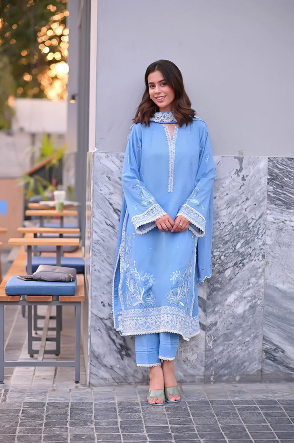 LAKHANY LSM UN-STITCHED 3PC | LG-AR-0102