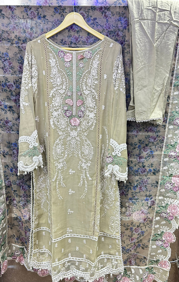 ZARA ALI LUXURY CHIFFON PRET | D-05