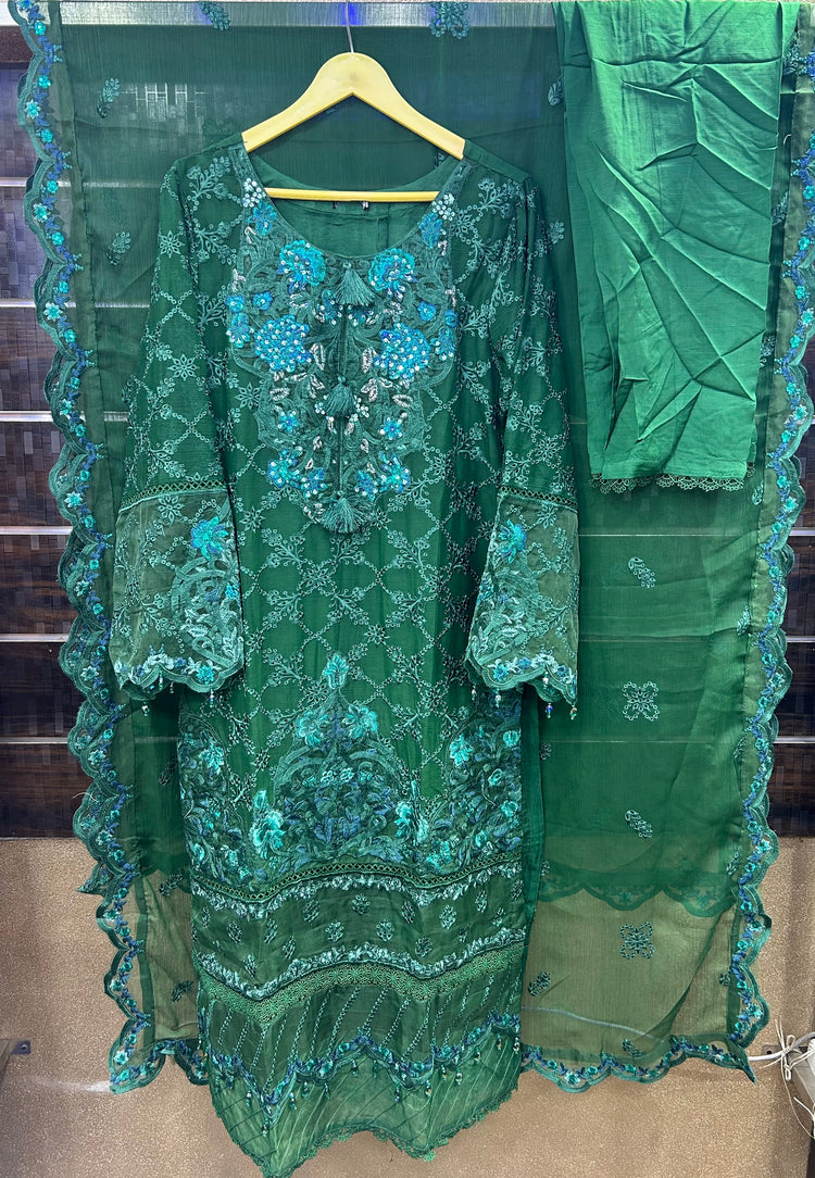 ZARA ALI LUXURY CHIFFON PRET | D-07