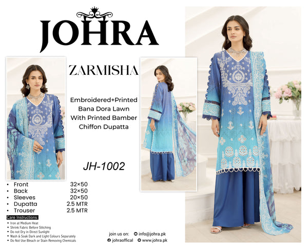 Zarmisha By Johra - JH-1002