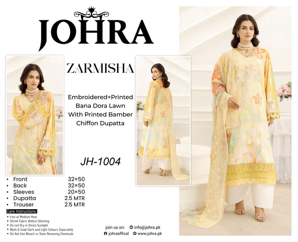 Zarmisha By Johra - JH-1004