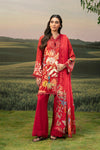 M/BASICS [3 Pc Unstitched Embroidered Arabic Lawn Suit | MB-PFUS25-05B