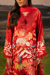 M/BASICS [3 Pc Unstitched Embroidered Arabic Lawn Suit | MB-PFUS25-05B