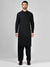 Black Blended Kameez Shalwar | PMKS-10017