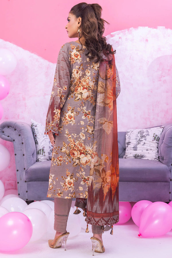 Gardenia Chikankari Lawn Un-stitched by zainab fazlani - GDP-106