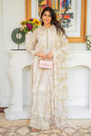 SANA SAFINAZ LUXURY UNSTITCHED 2026 L261-005-CV Unstitched Luxury Lawn Woven Net Suit