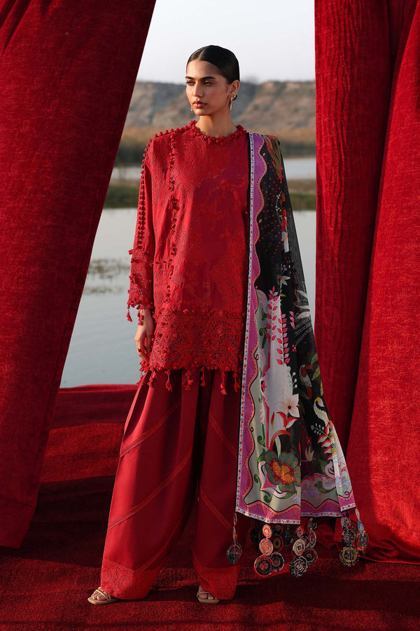 SANA SAFINAZ LUXURY UNSTITCHED 2026 L261-007-CLUnstitched Luxury Lawn Suit