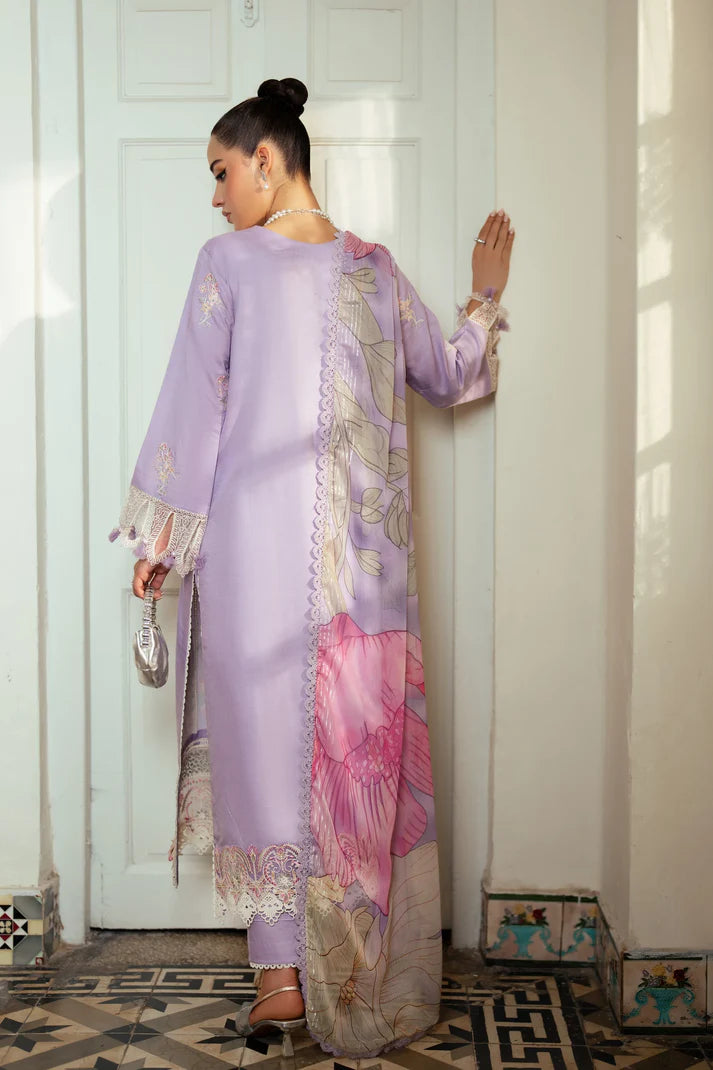 MIRAAL SIGNATURE BY ABYAAN UN-STITCHED 3PC | SUHANA (AV-08)
