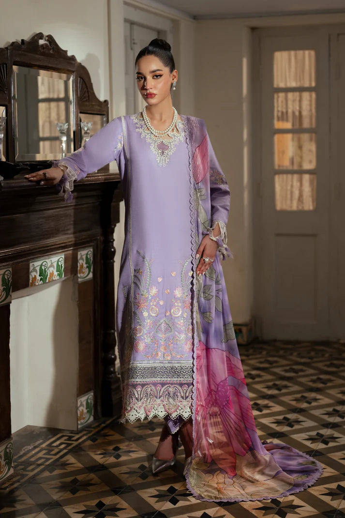 MIRAAL SIGNATURE BY ABYAAN UN-STITCHED 3PC | SUHANA (AV-08)