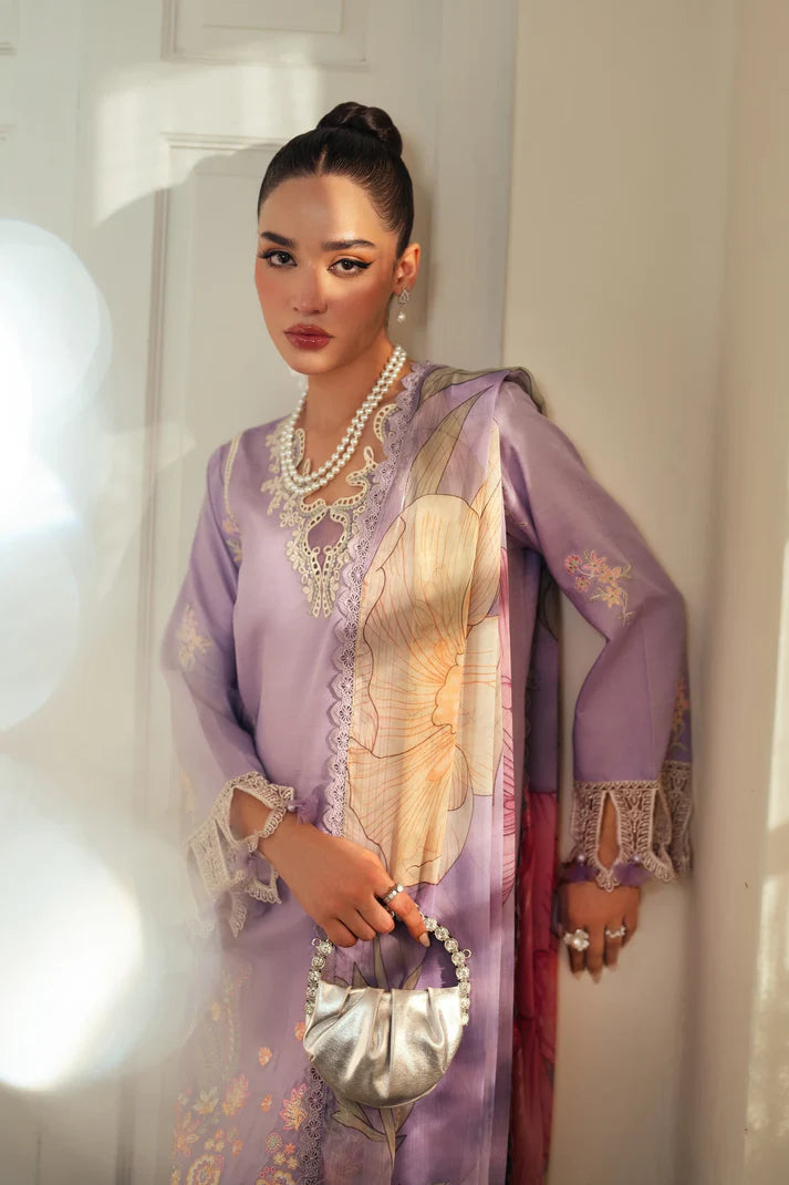 MIRAAL SIGNATURE BY ABYAAN UN-STITCHED 3PC | SUHANA (AV-08)