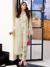 AFTERHOURS BY MAHNUR UN-STITCHED 3PC | Lime Lush