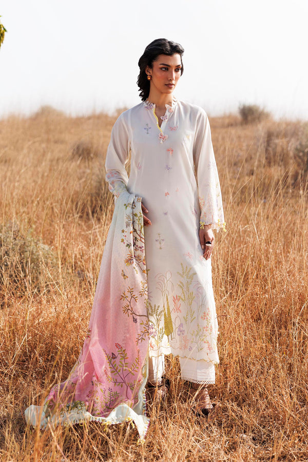 SANA SAFINAZ | M261-001A-CV Unstitched Muzlin Lawn 3 Piece Suit