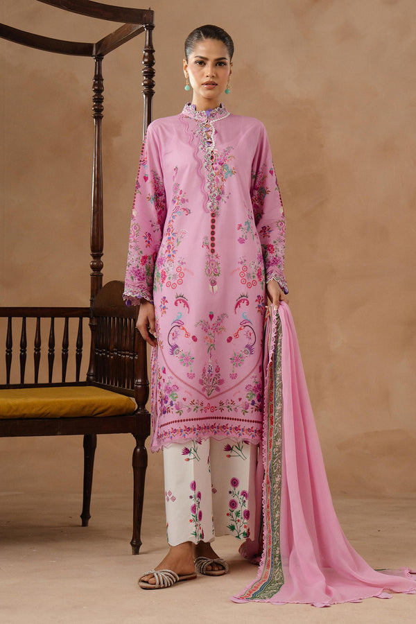 SANA SAFINAZ | M261-019A-CI Unstitched Muzlin Lawn 3 Piece Suit