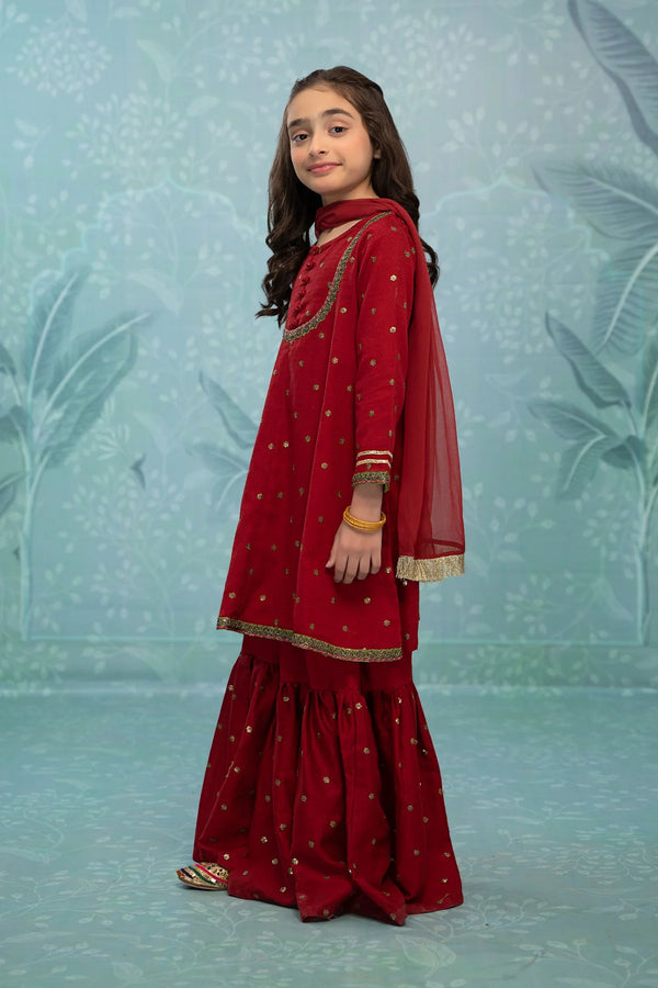 M.KIDS WEAR BY MARIA.B MKD-EF23-16-RED