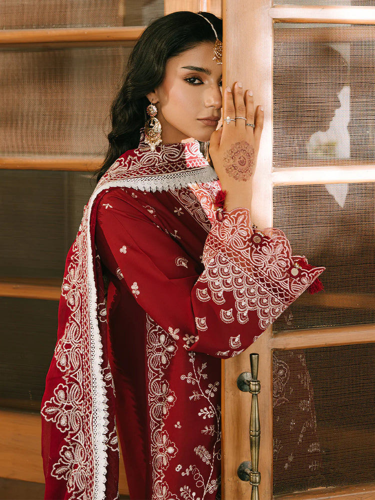 SHANAYA BY MAHNUR UN-STITCHED 3PC | Mehrosh