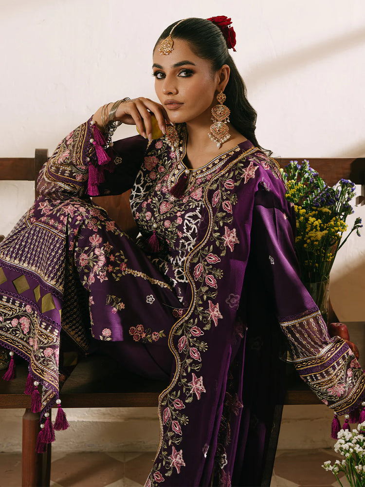 SHANAYA BY MAHNUR UN-STITCHED 3PC | Mehrunisa