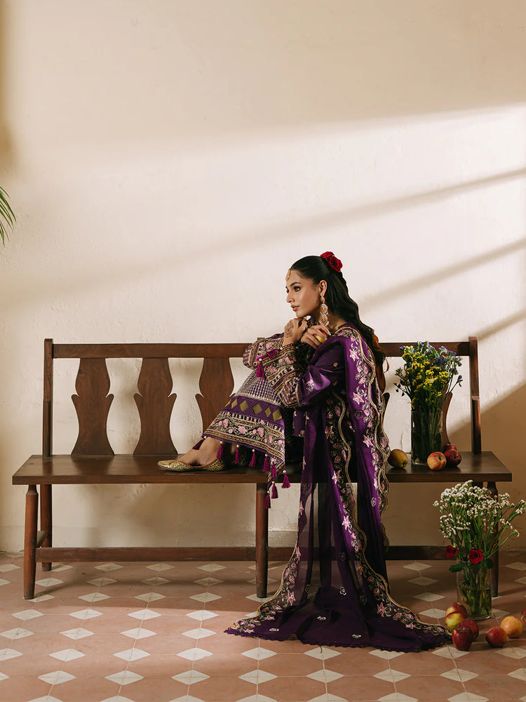 SHANAYA BY MAHNUR UN-STITCHED 3PC | Mehrunisa
