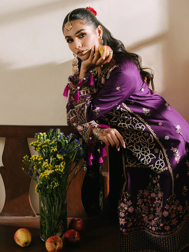 SHANAYA BY MAHNUR UN-STITCHED 3PC | Mehrunisa