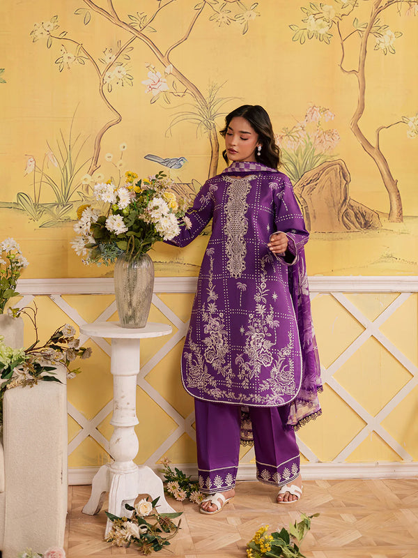 JAHAAN BY MAHNUR UN-STITCHED 3PC | MJ-04