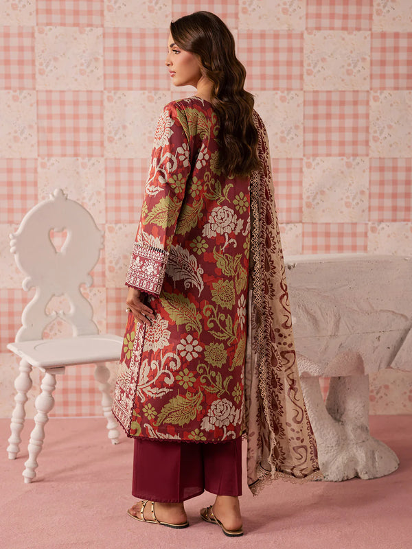 JAHAAN BY MAHNUR UN-STITCHED 3PC | MJ-05