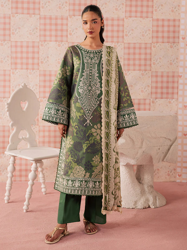 JAHAAN BY MAHNUR UN-STITCHED 3PC | MJ-06