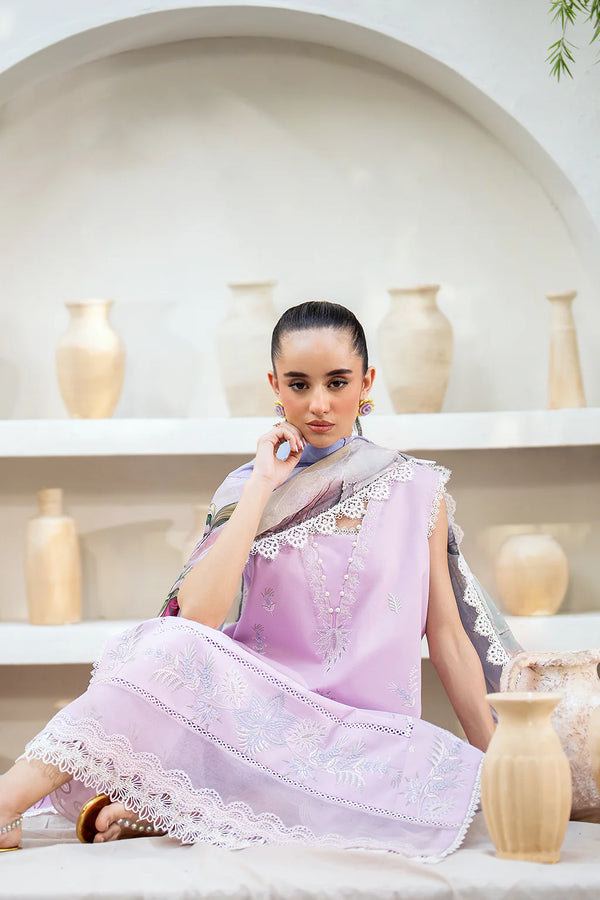 SAAD SHAIKH LUXURY UN-STICHED 3PC|MOHAGNI