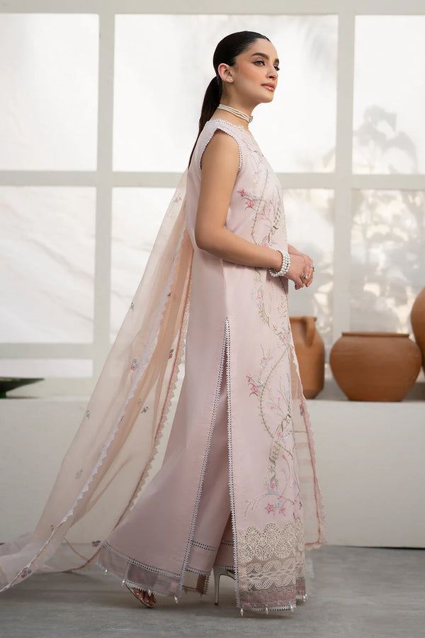 SAAD SHAIKH LUXURY UN-STICHED 3PC|MEADOW