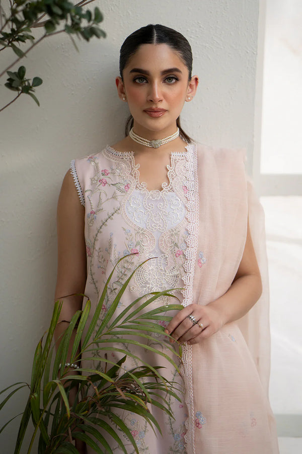 SAAD SHAIKH LUXURY UN-STICHED 3PC|MEADOW