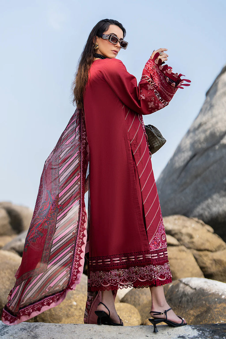 ALIF SIGNATURE LAWN|UN-STICHED 3PC| ELEGANZA