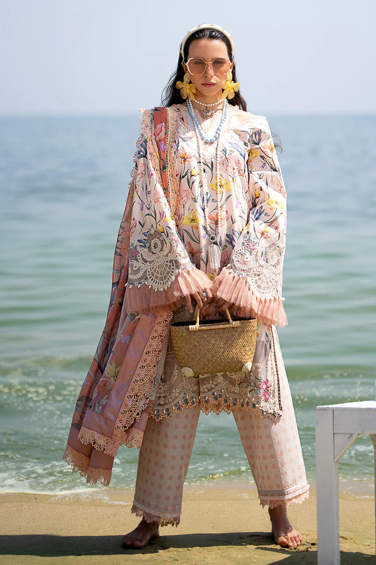 ALIF SIGNATURE LAWN|UN-STICHED 3PC| BLOOMING
