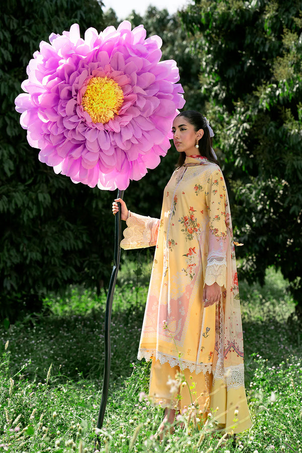 COCKTAIL BY SARDINIA UN-STICHED 3PC|DAISY