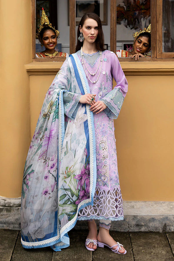 MANARAM BY MUSHQ UN-STITCHED 3PC | Glowing Pulse