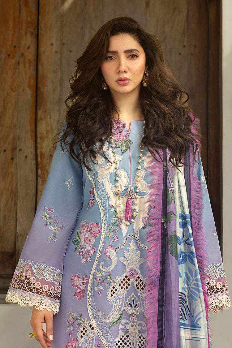 MANARAM BY MUSHQ UN-STITCHED 3PC | Whispering Melody
