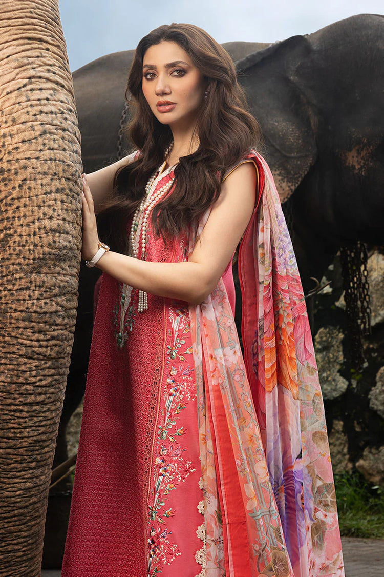 MANARAM BY MUSHQ UN-STITCHED 3PC | Eternal Radiance
