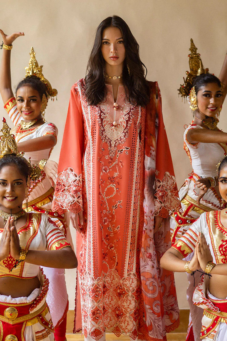 MANARAM BY MUSHQ UN-STITCHED 3PC | Starry Side