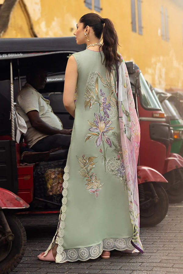 MANARAM BY MUSHQ UN-STITCHED 3PC | Beaming Drift