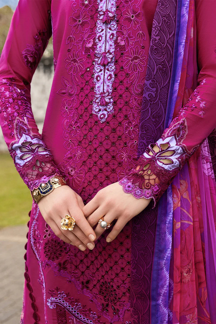 MANARAM BY MUSHQ UN-STITCHED 3PC | Dreamy Whirl