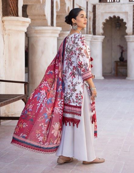 MAUSUMMERY SPRING SUMMER UN-STITCHED 3PC | Azalea