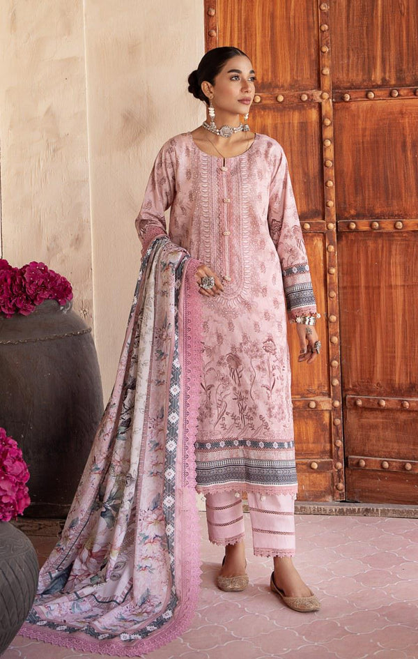 MAUSUMMERY SPRING SUMMER UN-STITCHED 3PC | Blossom