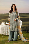 M/BASICS [3 Pc Unstitched Embroidered Arabic Lawn Suit | MB-PFUS25-06A